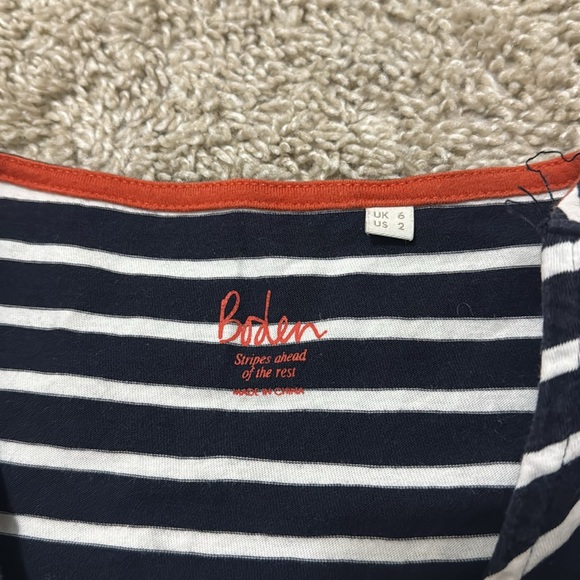 Boden Ella Short Sleeve Breton - Picture 3 of 3